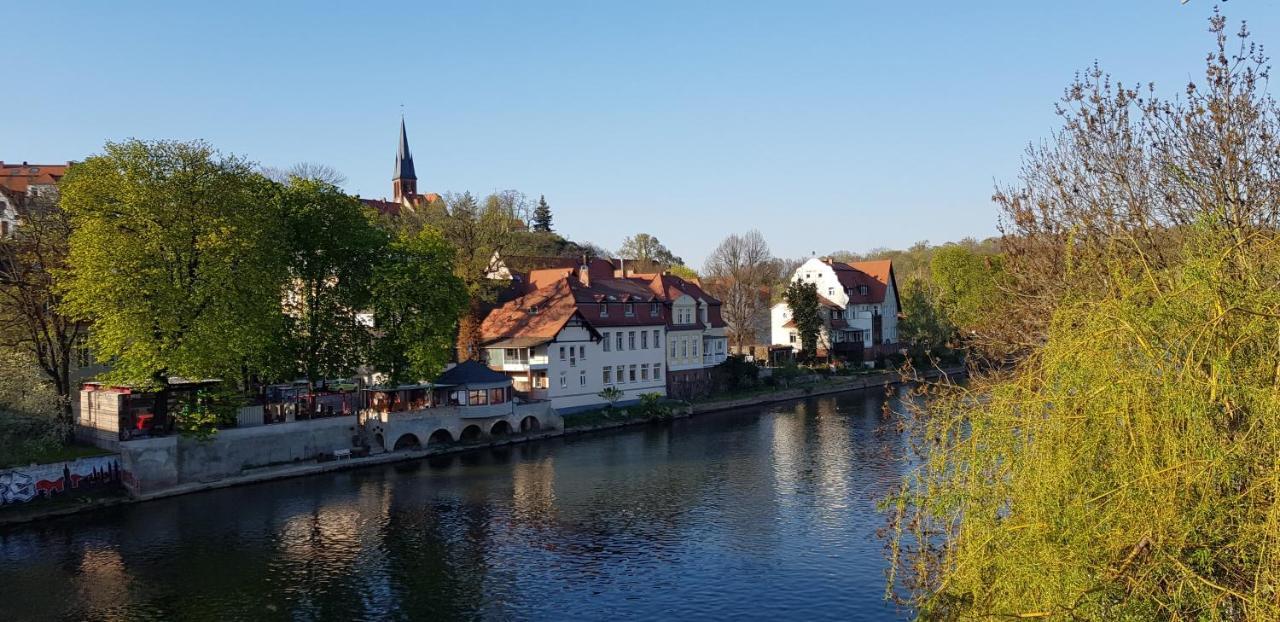 Tipp - Halle Idyllisch Am Fluss Krollwitz エクステリア 写真
