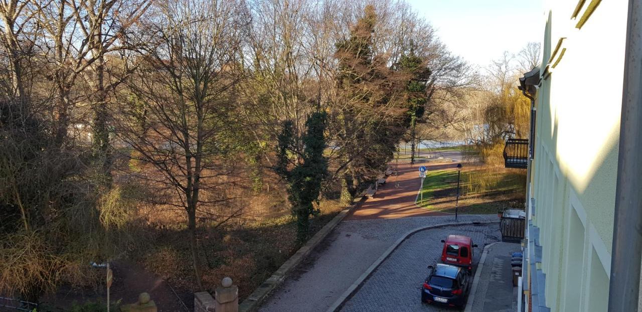 Tipp - Halle Idyllisch Am Fluss Krollwitz エクステリア 写真